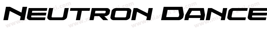Neutron Dance Condens SemiItal字体转换